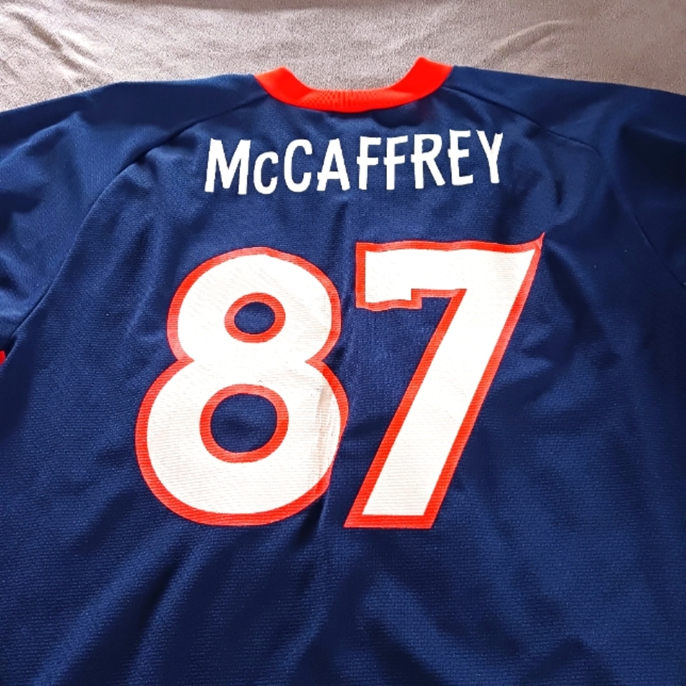 Vintage 1998 Denver Broncos Ed McCaffery #87 Jersey